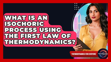 What Is An Isochoric Process Using The First Law Of Thermodynamics? - Thermodynamics For Everyone
