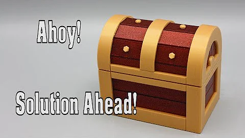 Discover the Treasure! Treasure Chest Puzzle Box | Solution