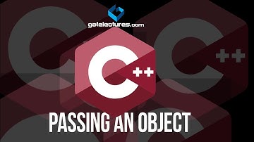 C++ 04 Passing an object to a functions | C plus plus Tutorials | UGC NET Computer Science exam