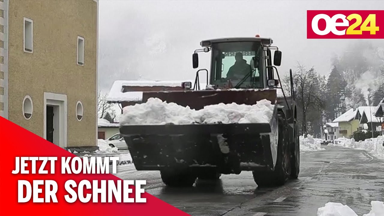 Winter: Jetzt kommt Schnee bis nach Wien