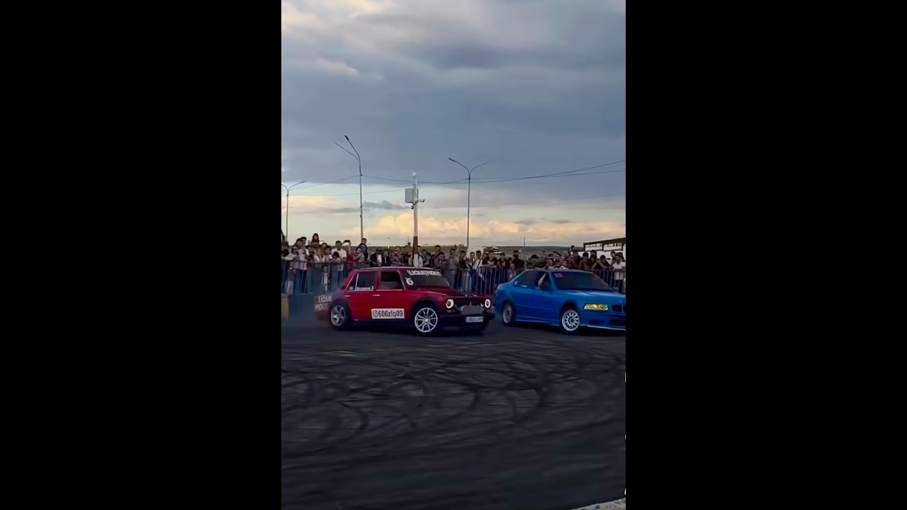 Жигуль против BMW — дрифт без правил 😱🔥 