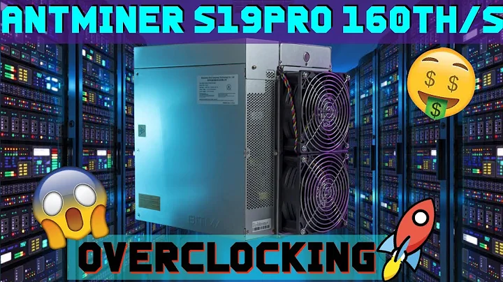 Bitcoin Antminer S19 160TH/S overclocking firmware. Immersion cooling for crypto mining