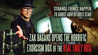 Zak Bagans Haunted Museum gets exorcism box. Strange things happen. Demonic as Hell.