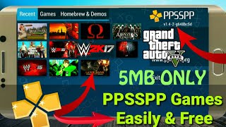 (5mb)DOWNLOAD ALL FAVOURITE PPSSPP GAMES FOR ANDROID screenshot 4