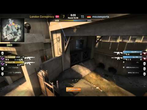 Caseking of the Hill #5 - mousesports vs. London Con. map 2