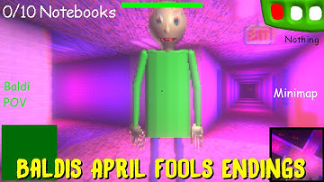 Baldis April Fools School (ENDINGS) - Baldi