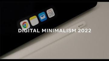 Digital Minimalism 2022 | Going Paperless iPad Pro M1