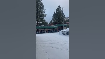 Thumbnail of Snowy parking lot in mammoth lakes #california #snow #mammothlakes #travel #walkingvideo