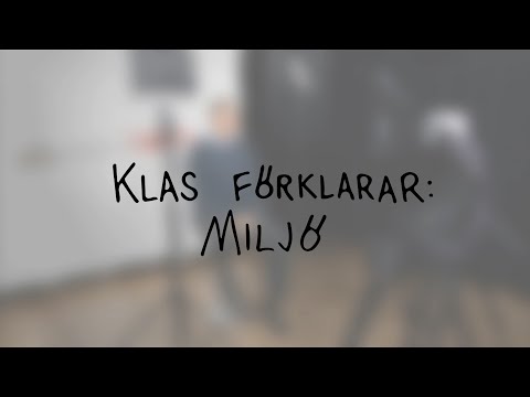 Video: Vad menar du med miljöpolitik?