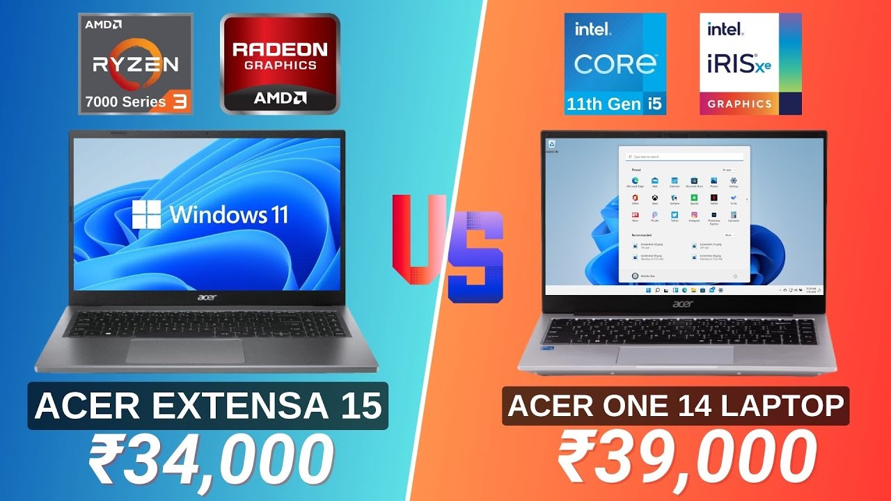 Acer Extensa 15 EX215-23 VS Acer One 14 Z8-415 Comparison