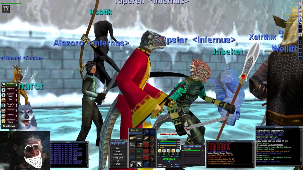 Everquest Raiding Infernus does Derakor the Vindicator YouTube
