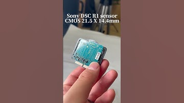 Sony DSC R1 Sensor / CMOS 21.5x14.4mm #sonyalpha