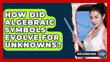 How Did Algebraic Symbols Evolve For Unknowns? - Your Algebra Coach