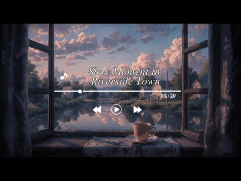 【純音樂】河畔小鎮慢時光【一小時】| 舒緩、放鬆 | 工作、讀書、睡眠 | 療癒系背景音樂