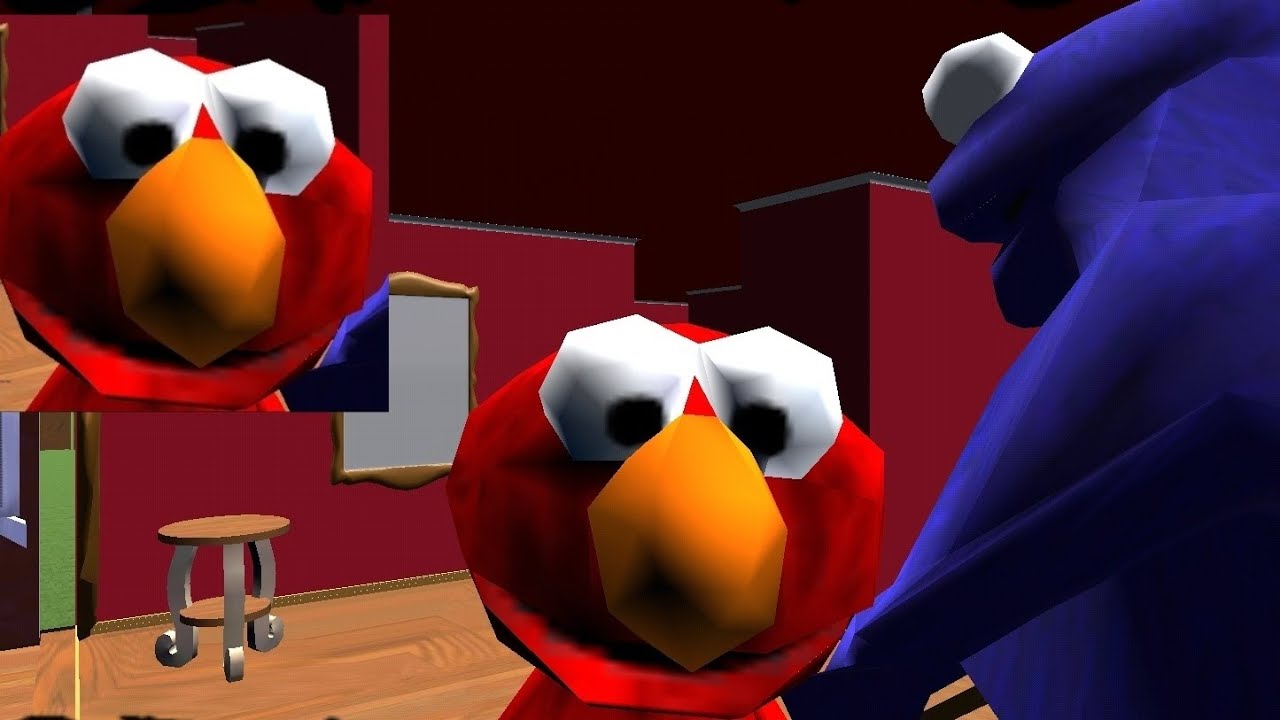 Elmo gang 3d neighbor puppets level 1 with ALL NEIGHBORS!! 