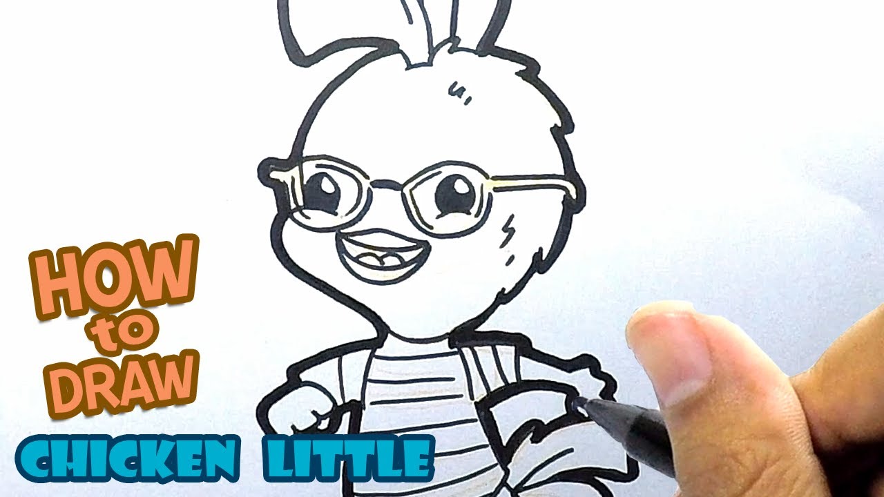 Chicken Little Coloring Pages