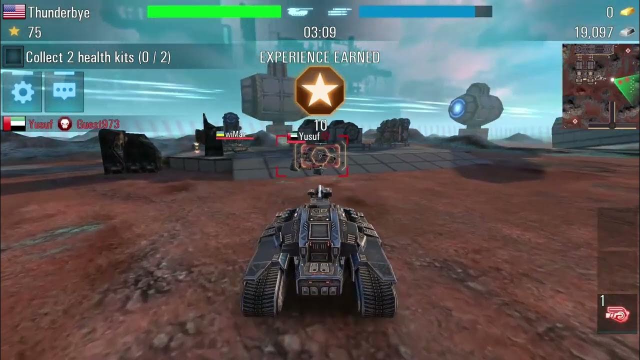 Tanks vs Robots Gameplay 2022 The Big Gun Is Pretty Good Even With
