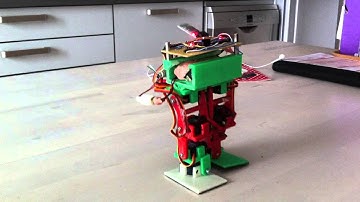 diy walking biped robot low cost