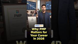 Why PMP Matters for Your Career in 2026? | Benefits of PMP Certification | #Shorts | #Simplilearn
