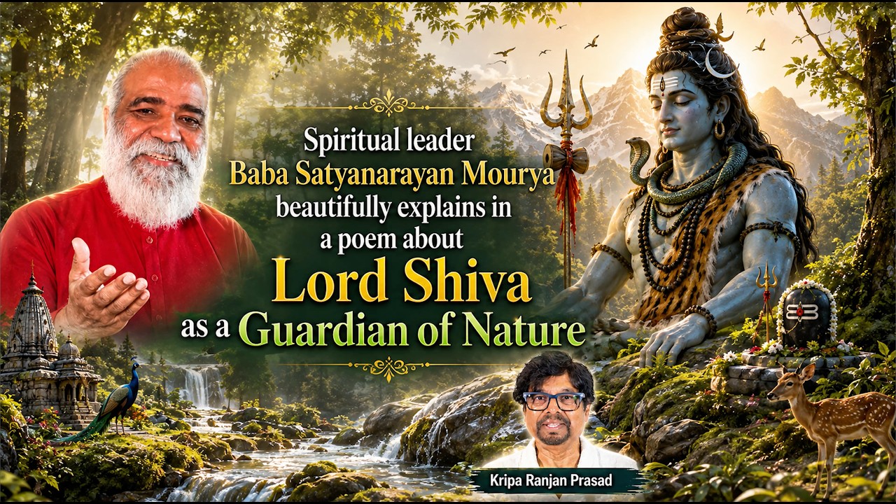 How Nature Connects to Lord Shiva | Divine Poem by Baba Satyanarayan Maurya - Guardian of Nature