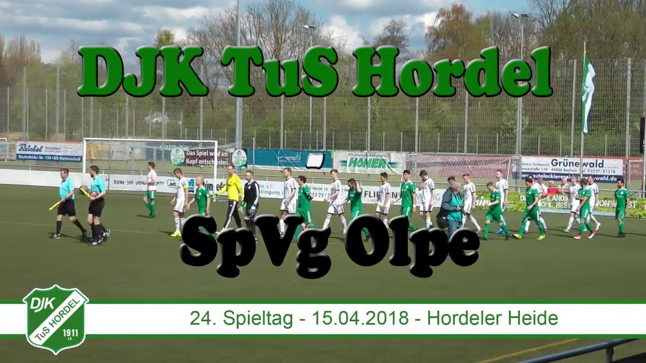 DJK TuS Hordel - SpVg Olpe 15.04.2018