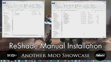 Fallout 4 Mod Showcase: Installing ReShade Manually