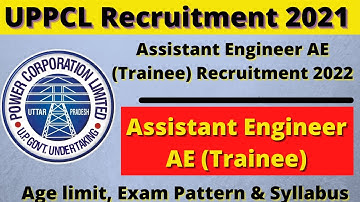 UPPCL Assistant Engineer Recruitment 2022 | UPPCL AE Syllabus | UPPCL AE Exam Pattern | Salary