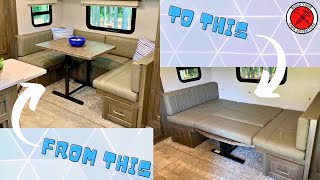 Convert the Dinette to a Bed:  Rockwood Mini Lite by Build Your Own Adventure 1,009 views 11 months ago 2 minutes, 4 seconds