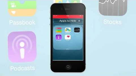 How To Remove Default Apps From The Springboard Without Jailbreak or Computer