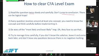 CFA Level I Crash Couse Nov-22 Intro Session