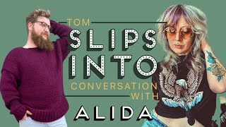 Tom slips into conversation with Alida