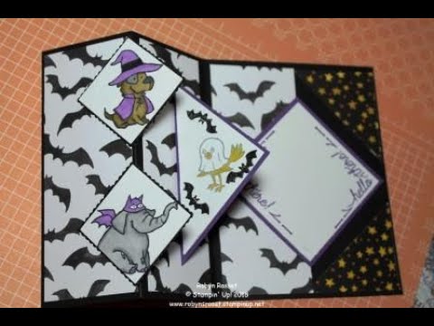 Spiksplinternieuw Fold Back Pop Up Card - YouTube JD-94