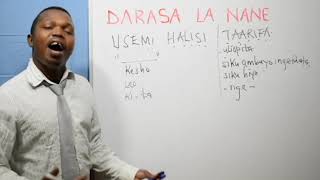 Class 8 - Kiswahili (Direct Speech)