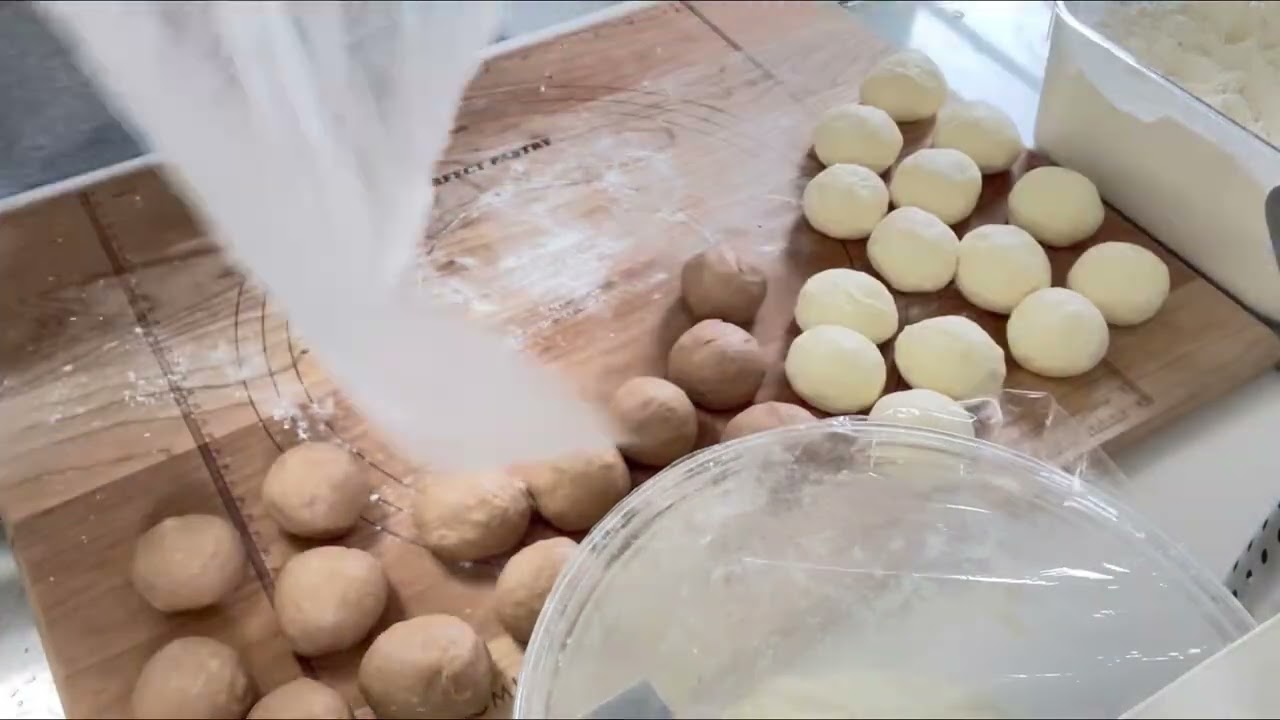 天板いっぱいのちぎりパン