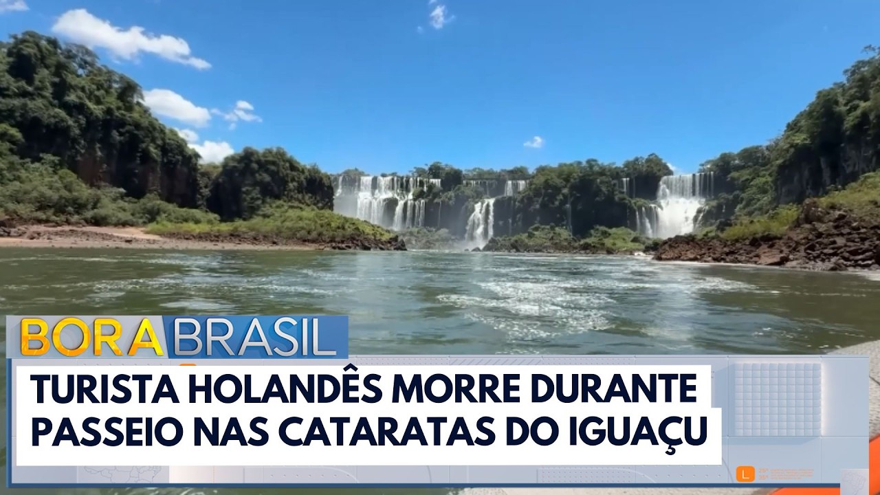 Turista holandês morre durante passeio nas cataratas | Bora Brasil