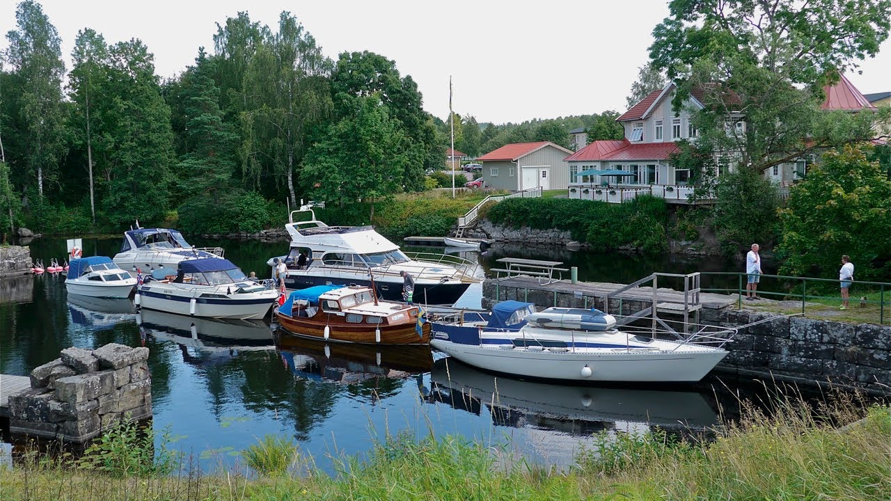 Töcksfors kanal -  Sveriges högst belägna kanal som har förbindelse med havet.