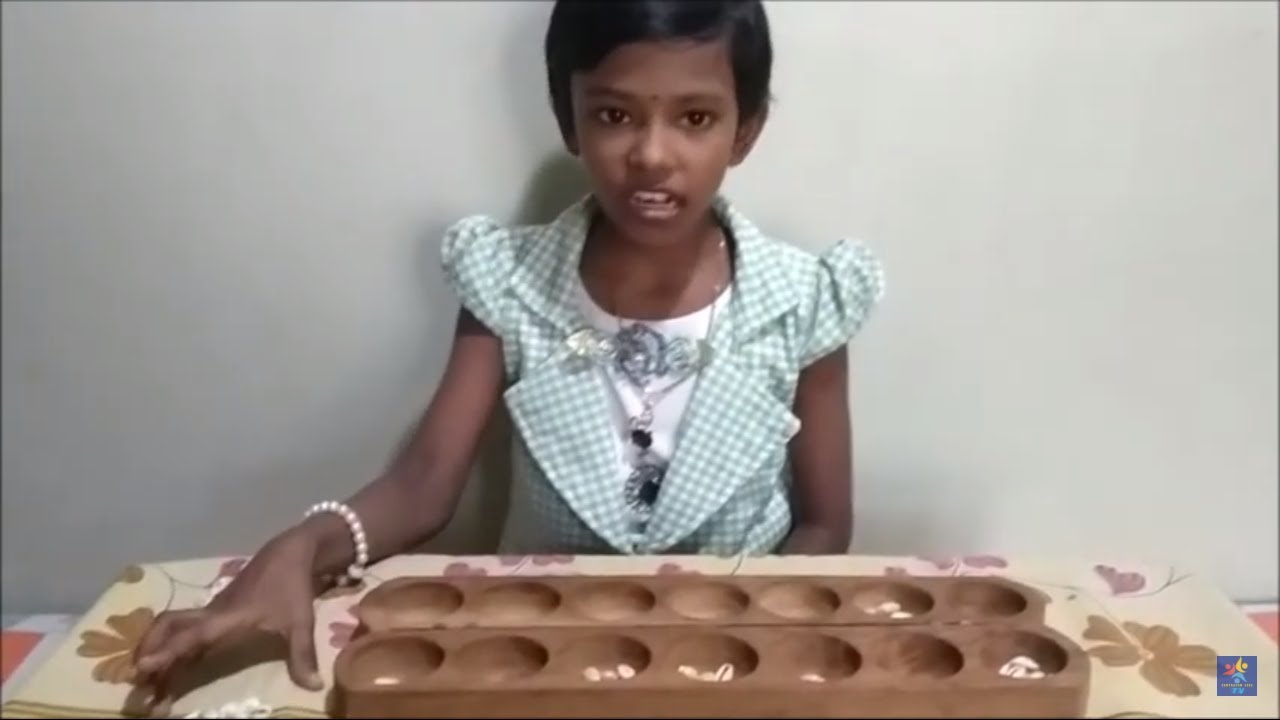 Traditional Games Pallanguzhi பாரம்பரிய விளையாட்டு பல்லாங்குழி