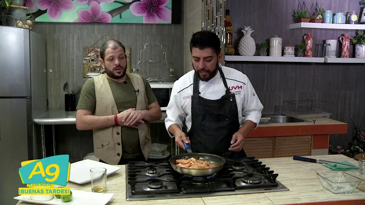 A Las 9 Buenas Tardes - En la Cocina el Chef Adolf...