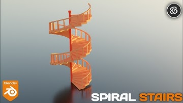 Create a spiral stairs steps in blender 2.9 | Steps in Blender 2.9 | Spiral