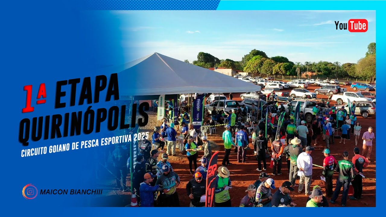 CIRCUITO GOIANO DE PESCA ESPORTIVA 2025