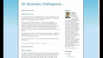 PivotViewer Extension for Microsoft SQL Server Reporting Services Session # 1