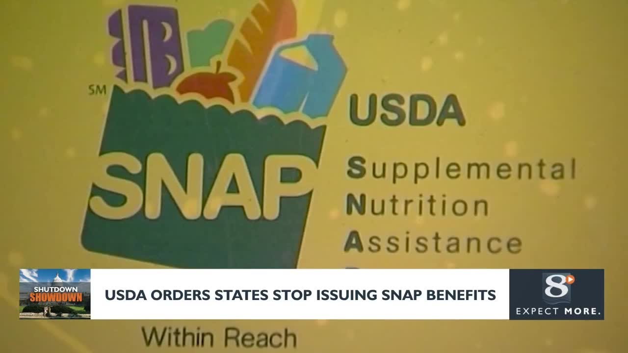 USDA Orders States Stop Issuing SNAP Benefits