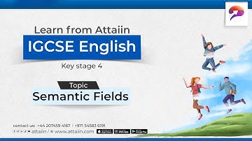 What is Semantic Fields |  Learn with Attaiin | Attaiin Education