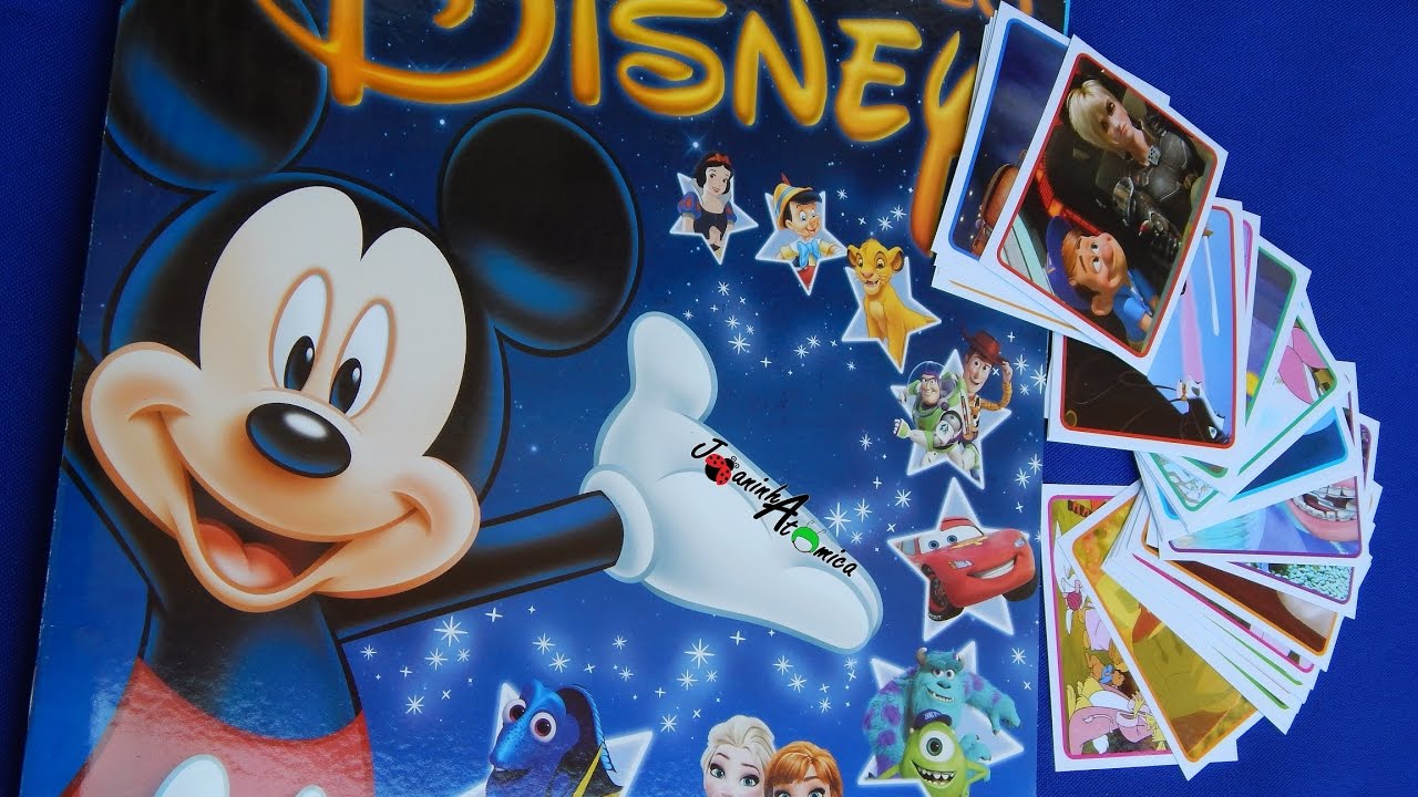 ÁLBUM DE FIGURINHAS DISNEY 2016 - EDITORA ABRIL - YouTube