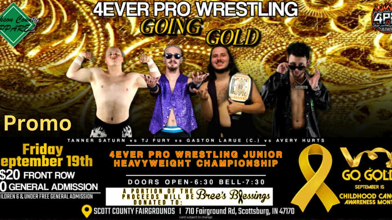 "Picture Perfect" TJ Fury 4PW Going Gold Promo