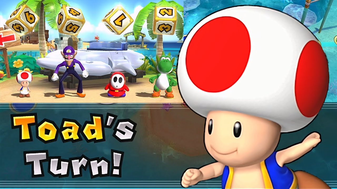 Mario Party 9 Solo Mode ◆Toad Blooper Beach Part 4 #263