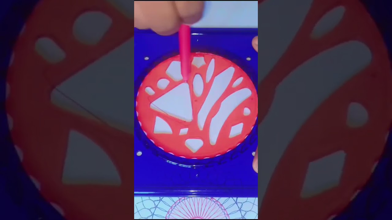 Easy & Beautiful Spirograph Drawing | Ruler Design Art | Step by Step Drawing Tutorial 