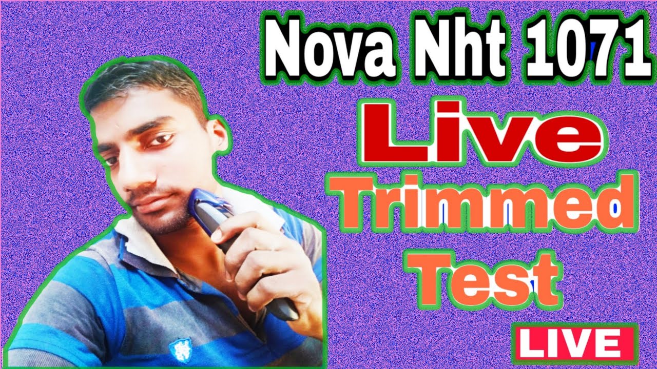 nova trimmer nht 1071