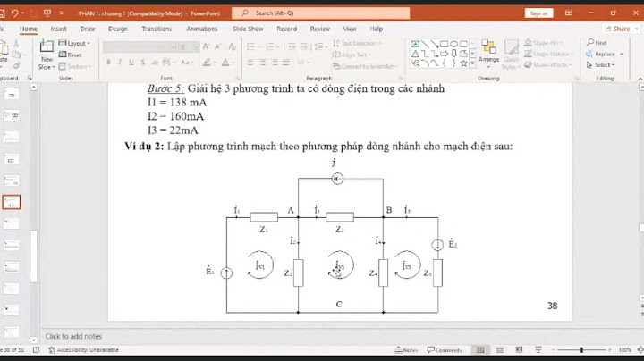 Bài tập về phương pháp dòng điện nhánh năm 2024