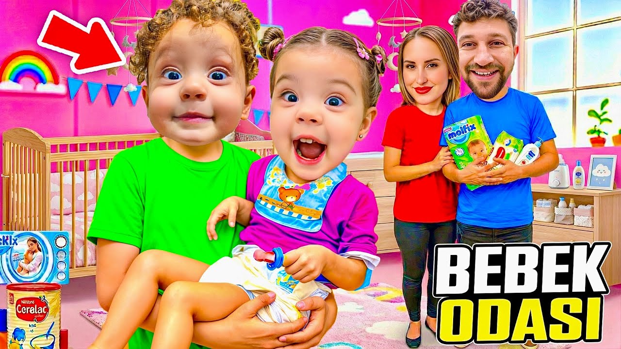 ELİF BEBEK OLDU !! BEBEK ODASI ALDIK KUZEY ELİF !!